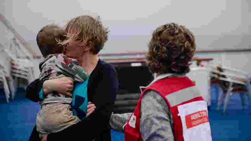 Röda Korsets frivilliga övar beredskap i Pargas 11 maj