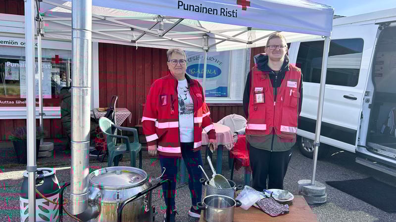 Ensiapua ja aktiivista ystävätoimintaa Kemiössä