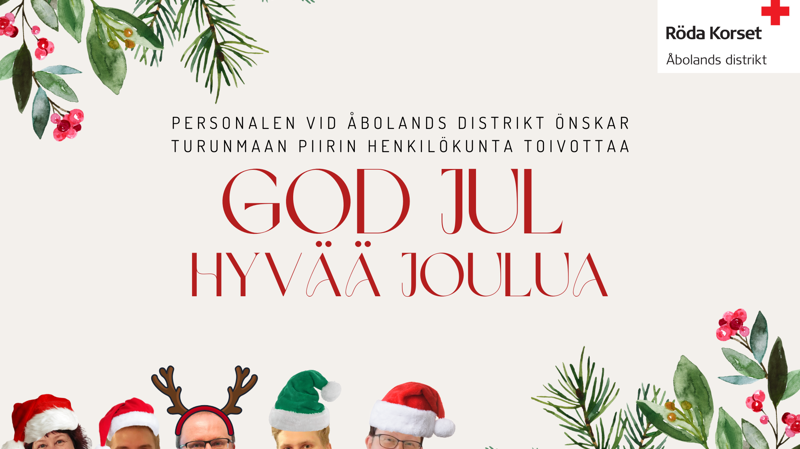 Distriktet önskar god jul & gott nytt år!