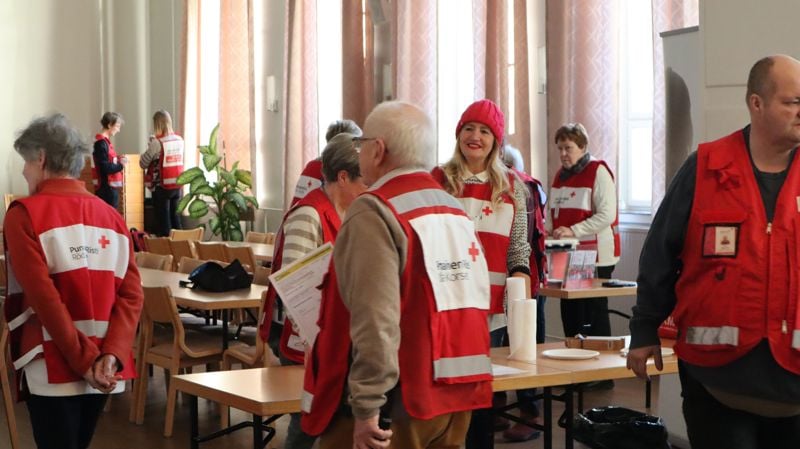 Stormigt scenario när frivilliga övade beredskap i Dalsbruk och Pargas