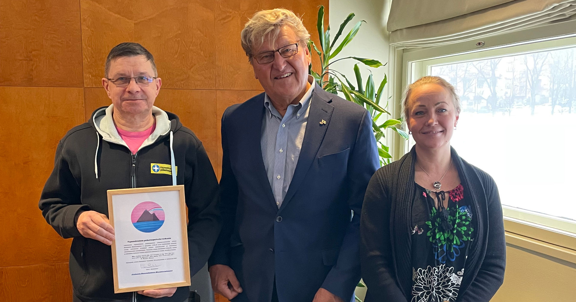 Juhana Santalaisen muistorahaston apuraha myönnetty Vapepa Uudenmaan toiminnan kehittämiseen