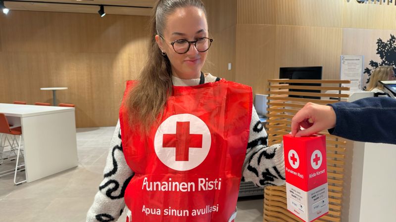 Nälkäpäivä-keräys on tärkeä perinne Fujitsu Finlandille
