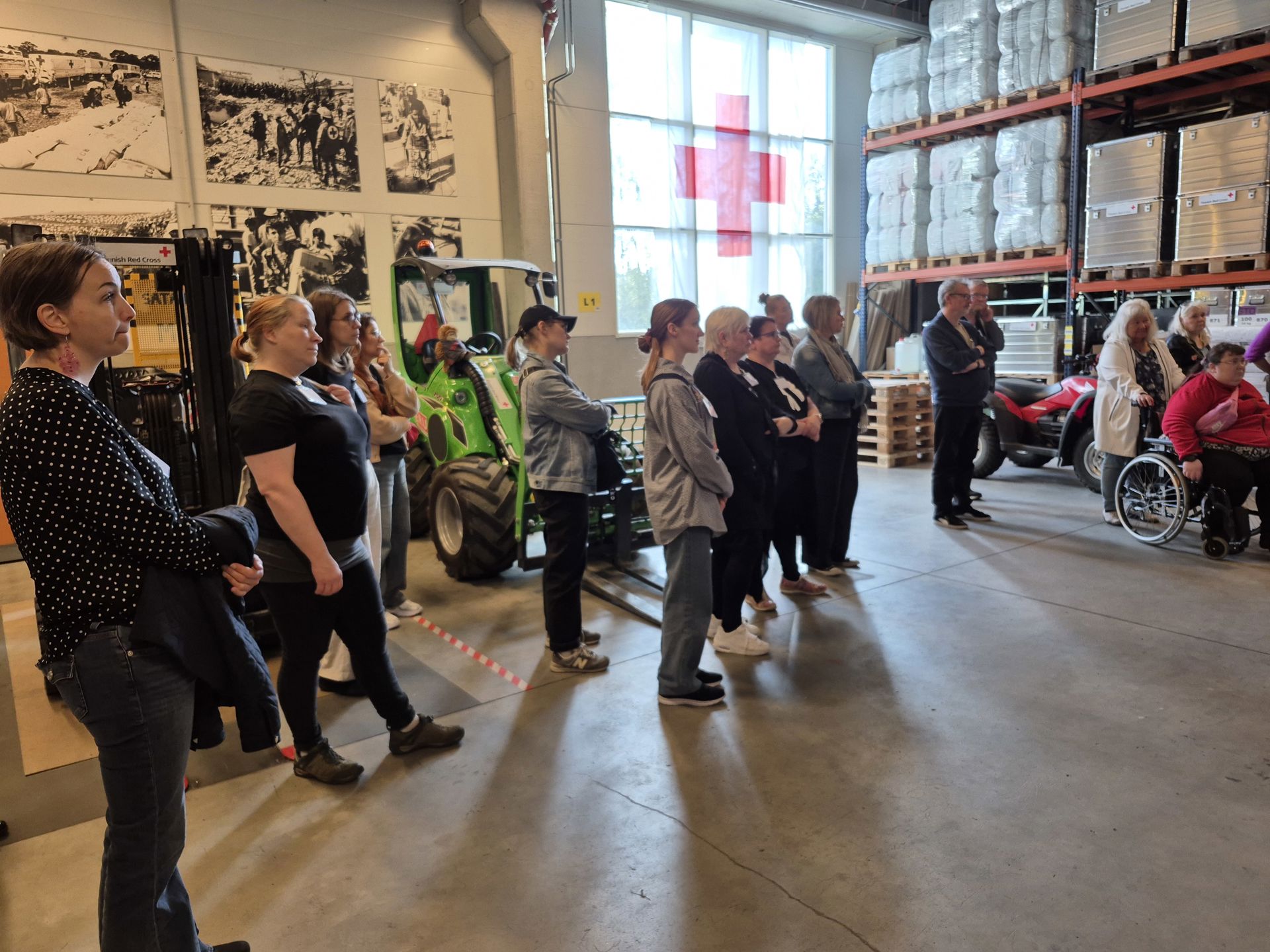 Johtamisvalmennuksessa tutustuttiin Kalkun logistiikkakeskukseen